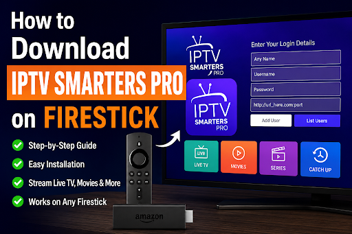 Smarters Pro on Firestick